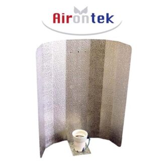 Riflettore Airontek per HPS in alluminio martellato
