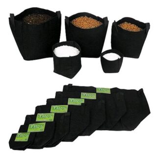 TEXPOT - VASO IN TESSUTO NERO - 10L