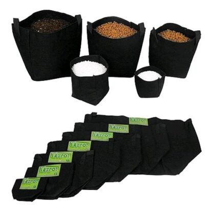 TEXPOT - VASO IN TESSUTO NERO - 10L