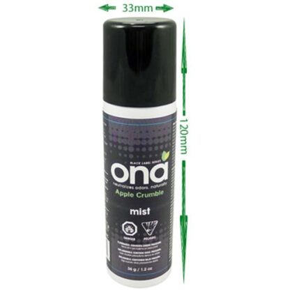 ONA MINI MIST MELA - ELIMINA ODORI BOMBOLETTA SPRAY 36GR