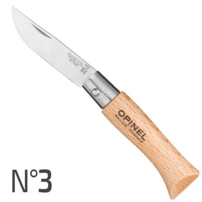 Opinel N°3 - Coltello Inox
