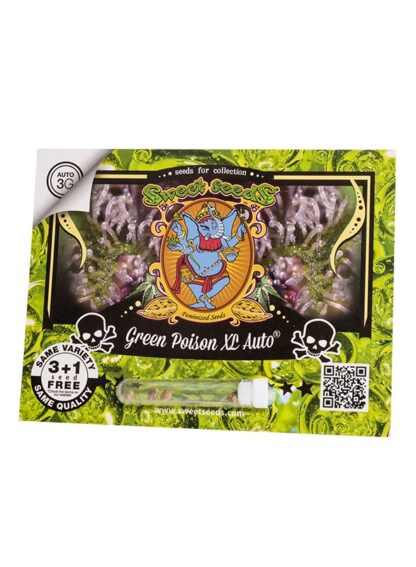 Green Poison XL Auto® Sweet Seeds, 3 +1 semi